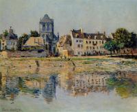 Monet, Claude Oscar - By the River at Vernon